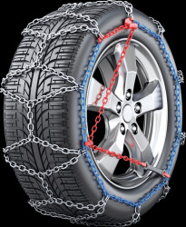 Vehicle - snow chains, 9 mm, 13" - 18", 180 - 235 mm, set of 2