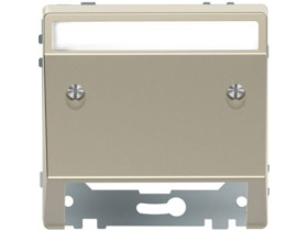 MERTEN SYSTEM DESIGN Wypust kablowy z polem opisowym DL piaski sahary MTN4540-6033 SCHNEIDER ELECTRIC