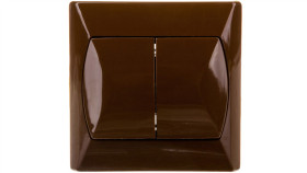 Akcent Łącznik Świecznikowy Brązowy Łp-2A/24