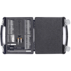 Bit kit, 47 pieces, 0.5-0.6 Nm, L 175 mm, 410 g, 4-970-C