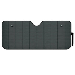 Mata przeciwsłoneczna czarna na szybę auta 147x61cm