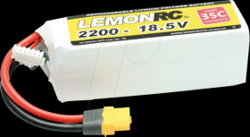 LiPo Akku LEMONRC 2200 - 18.5V (35C)