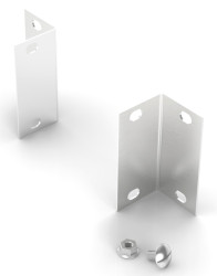 Akcesoria do koryt kablowych Stal nierdzewna 304 Łącznik kołnierzowy 50 x 50mm RS PRO