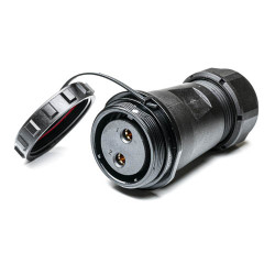 Złącze wielostykowe przemysłowe 2-pinowe Montaż na kablu Gniazdo RS PRO