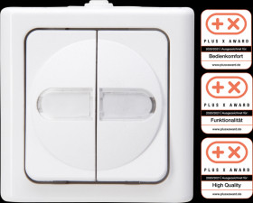 560502004 BLUE ELECTRIC - Serienschalter, arktisweiß