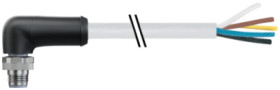 Konektor M12 żeński kątowy L-kodowany z wolnym końcem przewodów 3m 7000-P4211-9660300