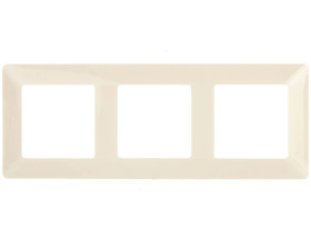 VALENA LIFE Ramka potrójna kremowa 754043