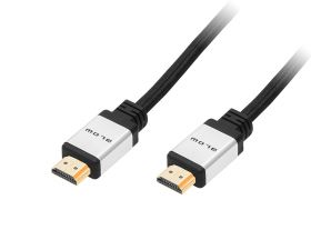 Przyłącze HDMI-HDMI SILVER proste+filtry10m