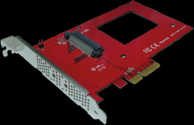 ROLINE 2.5​​ NVMe U.2 SSD PCIe 3.0 x4 Carrier Adapter