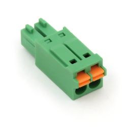 2EDGKN-3.5-2P - Listwa zaciskowa sprężynowa żeńska 2pin, raster 3,5mm