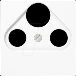 A 561 BFPLSAT WW Abdeckung Sat/BK-Dosen, Serie AS, alpinweiß