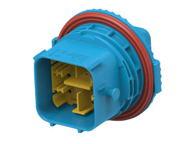 Złącze samochodowe 36-pinowe TE Connectivity 7-rzędowe 25A DEUTSCH NTSEAL Montaż na kablu D 36POSHYBRIDPIN HSG