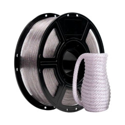 Flashforge PLA Basic 1kg 1.75 Clear Sparkle