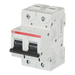 Wyłącznik nadprądowy MCB, Typ K, 2-biegunowy, 60A, 240V, ABB, S800U