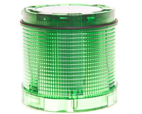 Moduł świetlny do kolumny sygnalizacyjnej 70mm LED zielony światło ciagłe 24V AC_DC IP65 8WD4420-5AC