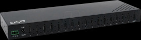 EX-12276HMS USB 3.2 Gen 2 16-port hub, 16x USB-C, 120 W