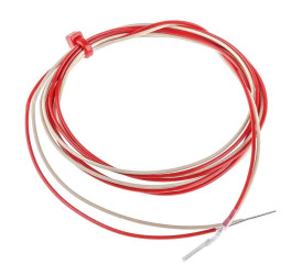 Czujnik RTD PT1000 długość 10mm średnica 2mm +250°C żyły 2 Sonda