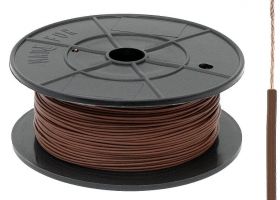 Przewód FLRY-A 1x0,22 brązowy (2m)