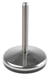 Stopka regulowana M16 długość gwintu 125mm 3000kg 10° RS PRO 70 Shore A