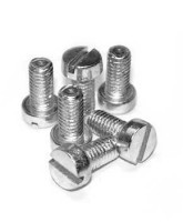 M6x20WP/10 Wkręt do metalu 6x20mm - walec płaski - nacięcie proste - opakowanie 10 sztuk