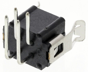 Wtyk PCB 4-pinowe raster: 2.0mm 2-rzędowe HARWIN Przewlekany 3.0A 120.0 V.