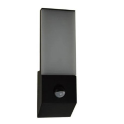 Oprawa elewacyjna LED Prato 9W 4000K czarna IP54 z