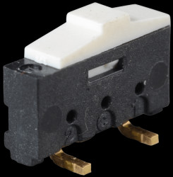 ESP3020 Slide switch, 1 x double-throw switch, upright, SMD