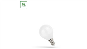 Led Kulka E-14 230V 6W Cog Nw Milky Spectrum