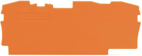 End/Intermediate plate for terminal block, 2006-1392