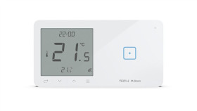 Sinum Wsr-01Mp Regulator Pokojowy + Włącznik Jednopolowy Prawy Kolor Biały