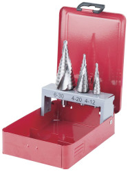 Zestaw wierteł stożkowych stopniowych KS Tools 3302413 1 szt.