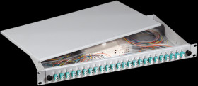 B70901.12OM4 Splicebox LC 12 Pigtails / 6 coupling OM4