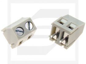 Złącze XY128/2V5.00-LG 2 PIN XINYA 10A 250V RoHS odp.AK350/2-5.0-V