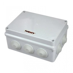 Puszka natynkowa hermetyczna IP65 150x110x70 biała NPH150 04136