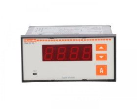 Amperomierz 1-fazowy cyfrowy tablicowy 5-10000A klasa 0,5 do pracy z przekładnikiem 5A DMK01R1