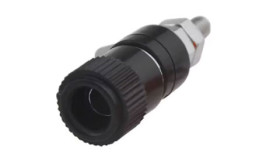 Banana plug black chassis