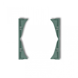 MINI Ramka pośrednia do gniazd podwójnych szmaragdowa 51MRP-2