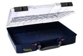 Skrzynka z przegródkami szerokość: 413mm wysokość: 82mm głębokość: 330mm PP