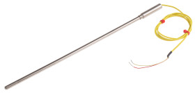 Termopara z izolacją mineralną K średnica 6mm długość 250mm Końcówka z gołym kablem RS PRO