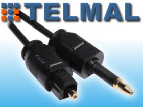 Kabel przewód optyczny TOSLINK JACK 2,5m