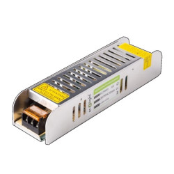 Zasilacz LED SLIM modułowy siatkowy 100W 12V 8,33A 187 x 45 x 34 mm EC79603