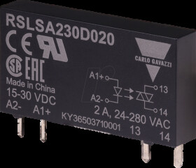 RSLSD024D060 Semiconductor relay, 6 A, for PCB mounting, 1-pin