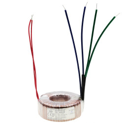 Transformator toroidalny 50VA, 2x15V, 2X1.67A, 230Vac