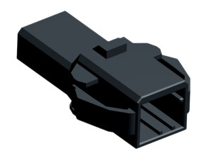 Obudowa złącza 3-pinowe -rzędowe raster: 2.5mm TE Connectivity Męski Montaż na panelu Dynamic 2000 Obudowa gniazda