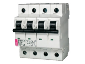 Wyłącznik nadprądowy B 10A 3P+N 10 kA ETIMAT10 002126714 ETI