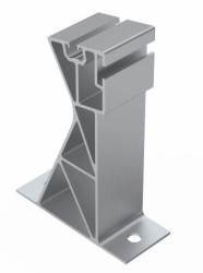 Uchwyt montażowy aluminiowy wysoki - K-45-7