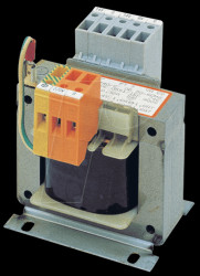 PT 1 Safety transformer, 0 - 12 V - 24 V, 2 A and 0 - 6 V, 2 A