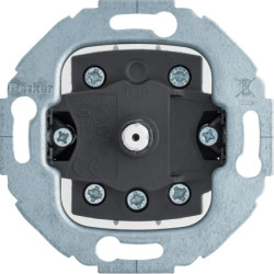 R.classic/Serie 1930/Glas Łącznik obrotowy 2-biegunowy, mechanizm, zaciski śrubowe 389303