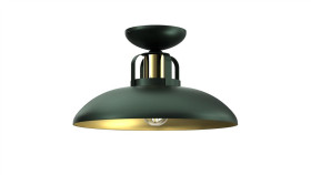 Lampa Sufitowa Felix Green/Gold 1Xe27 Mlp7708 Milagro