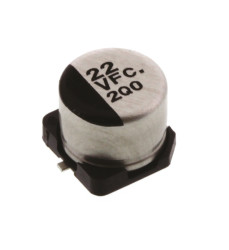 Kondensator 22μF 35V dc SMD Panasonic roztaw: 1.8mm 6.3 (Dia.) x 5.4mm